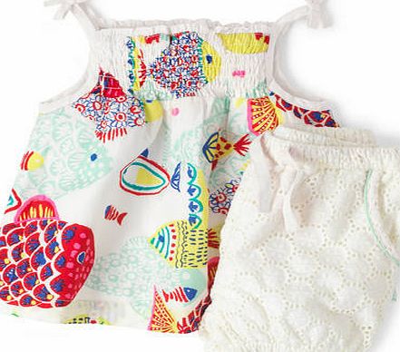 Mini Boden Hotchpotch Broderie Play Set White Mini Boden,