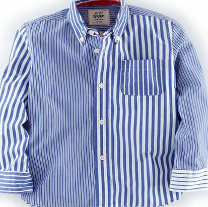 Mini Boden Hotchpotch Shirt Reef/Ecru Stripes Mini Boden,