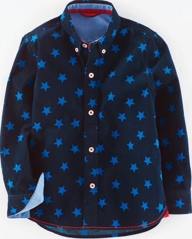 Mini Boden, 1669[^]34932855 Indigo Shirt Indigo Stars Mini Boden, Indigo