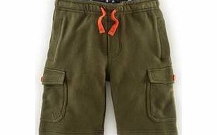 Mini Boden Jersey Cargo Shorts, Reef,Khaki,Tomato 34525998