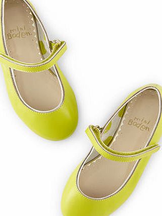 Mini Boden Leather Mary Janes Pear Mini Boden, Pear 34522961