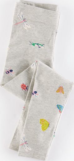 Mini Boden, 1669[^]34904227 Leggings Grey Marl Beautiful Bugs Mini Boden,