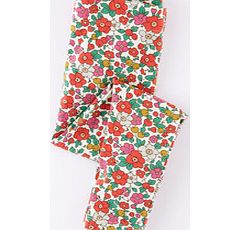 Mini Boden Leggings, Rosy Pink Flowerbed,Grey Marl Geo