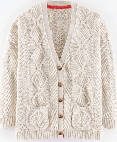 Mini Boden, 1669[^]35115799 Leonie Cardigan Cream Mini Boden, Cream 35115799