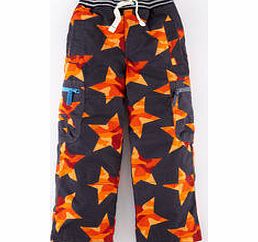 Mini Boden Lined Cargos, Orange Camouflage Star 34331843