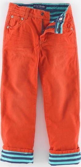 Mini Boden Lined Jeans Pumpkin Mini Boden, Pumpkin 34945980