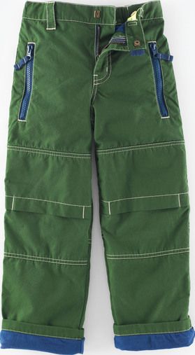 Mini Boden, 1669[^]34947887 Lined Skate Pants Forest Green Mini Boden,