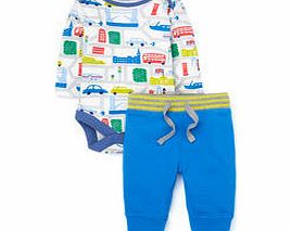 Mini Boden London Town 4 Piece Jersey Set, London