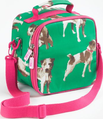 Mini Boden, 1669[^]34992834 Lunch Bag Green Photographic Dog Mini Boden,