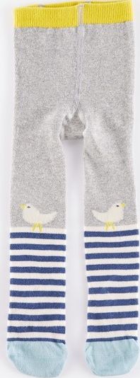 Mini Boden, 1669[^]35006303 Novelty Tights Grey Marl/Seagull Mini Boden,