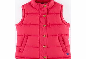 Mini Boden Padded Gilet, Berry 34190868