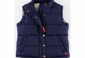 Mini Boden Padded Gilet, Blue 34190793