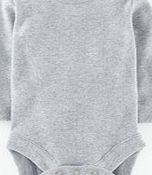 Mini Boden Pointelle Body, Grey Marl 34521542