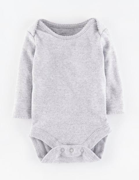 Mini Boden Pointelle Body Grey Mini Boden, Grey 34986125