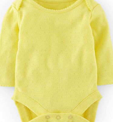 Mini Boden Pointelle Body, Sunglow 34521401