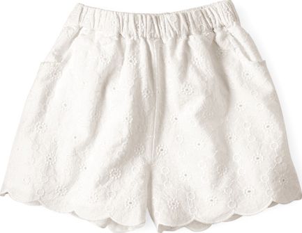 Mini Boden, 1669[^]34813238 Pretty Broderie Shorts Pink Mini Boden, Pink