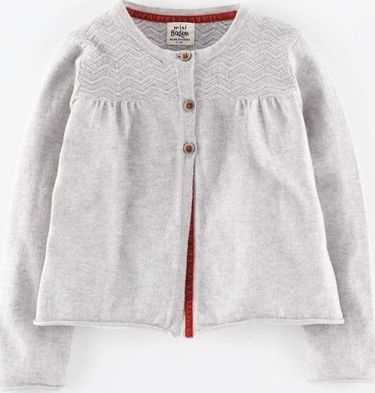 Mini Boden, 1669[^]34908673 Pretty Cardigan Grey Mini Boden, Grey 34908673