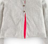 Mini Boden Pretty Cardigan, Light Grey Marl 34559179