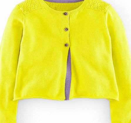 Mini Boden Pretty Cardigan, Sherbet Lemon 34559419