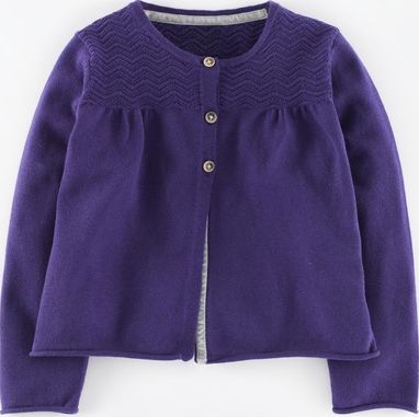 Mini Boden Pretty Cardigan Twilight Mini Boden, Twilight