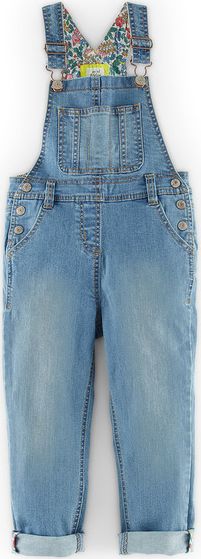 Mini Boden Pretty Dungarees Denim Mini Boden, Denim 34604991