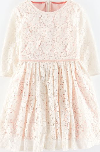 Mini Boden, 1669[^]35145267 Pretty Lace Dress Ecru Lace Mini Boden, Ecru