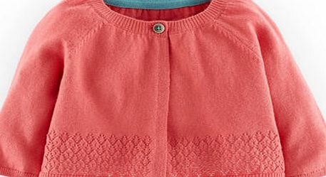 Mini Boden Pretty Pointelle Cardigan, Pink 34535757