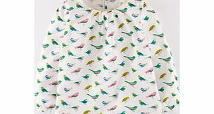 Mini Boden Pretty Printed Top, Multi Garden Birds 34208637