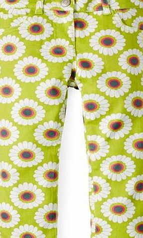 Mini Boden Printed Capris Pear 60s Daisy Mini Boden, Pear