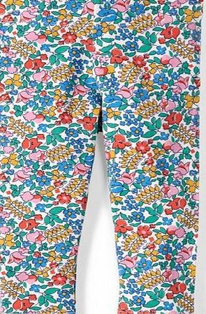 Mini Boden Printed Cropped Leggings, Blue 34655498