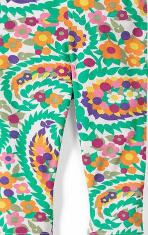 Mini Boden Printed Cropped Leggings, Multi 34655613