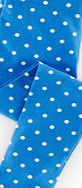 Mini Boden Printed Leggings, Polka Blue Spot 34571034