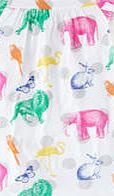 Mini Boden Printed Nightie, Multi Animal Parade 34551028