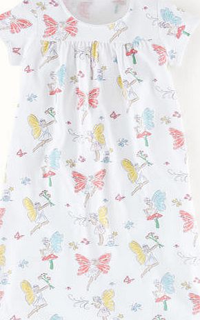 Mini Boden Printed Nightie Pink Grapefruit Garden Fairy