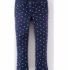 Mini Boden Printed Slim Fit Jeans, Navy Star 34206029