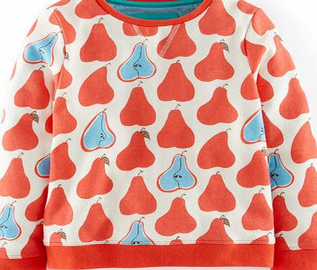 Mini Boden Printed Sweatshirt, Coral 34515635