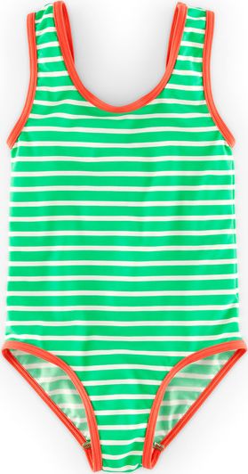 Mini Boden, 1669[^]34501403 Printed Swimsuit Pea Stripe Mini Boden, Pea