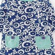 Mini Boden Printed Tunic, Soft Navy Daisy Vine 34517052