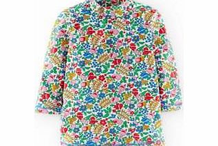 Mini Boden Rash Vest, Forget Me Not Daisy Vine,Multi