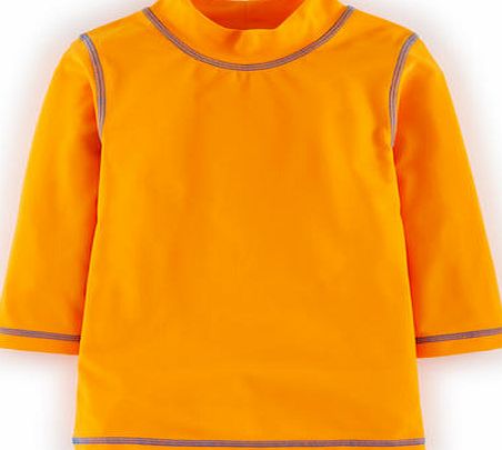 Mini Boden Rash Vest, Orange 34486431