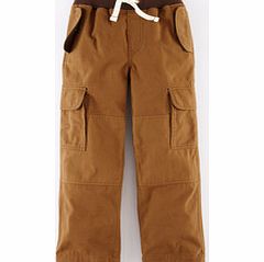 Mini Boden Rib Waist Cargos, Tan 34330159