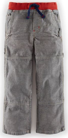 Mini Boden, 1669[^]34506832 Rib Waist Carpenters Slate Denim Ticking Mini