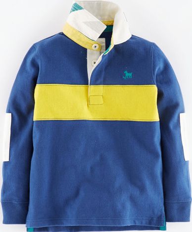 Mini Boden, 1669[^]34916551 Rugby Shirt Reef/Fisherman Yellow Mini Boden,