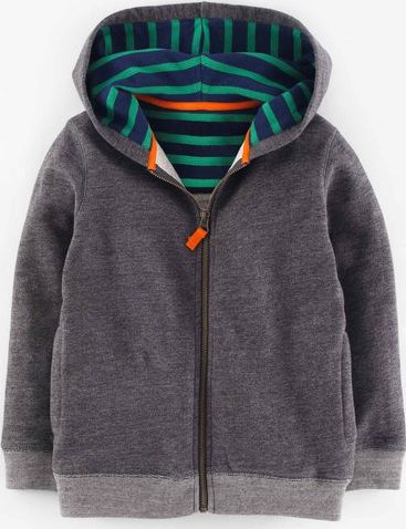 Mini Boden, 1669[^]34916437 Sailing Zip-through Charcoal Marl/Target Mini