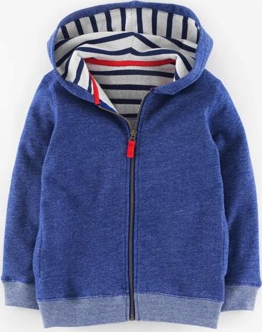 Mini Boden, 1669[^]34916338 Sailing Zip-through Indigo Marl/Star Mini Boden,