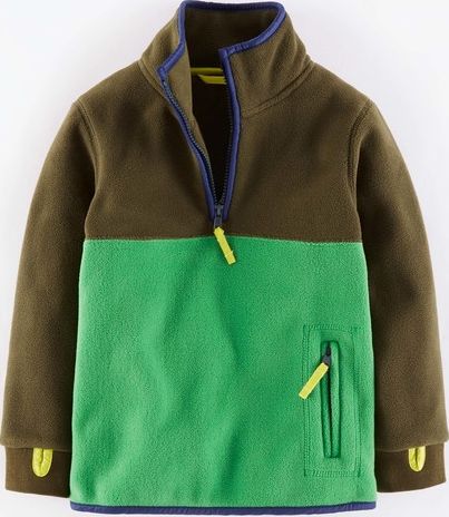 Mini Boden, 1669[^]34923466 Ski Fleece Dark Khaki/Green Mini Boden, Dark