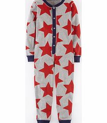 Mini Boden Sleep All-in-one, Grey/Red Star,Navy/Ecru 34484667