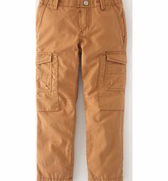 Mini Boden Slim Cargos, Dark Khaki,Fudge 33809245