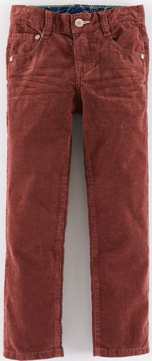 Mini Boden Slim Fit Jeans Conker Cord Mini Boden, Conker