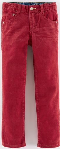 Mini Boden Slim Fit Jeans Sail Red Cord Mini Boden, Sail